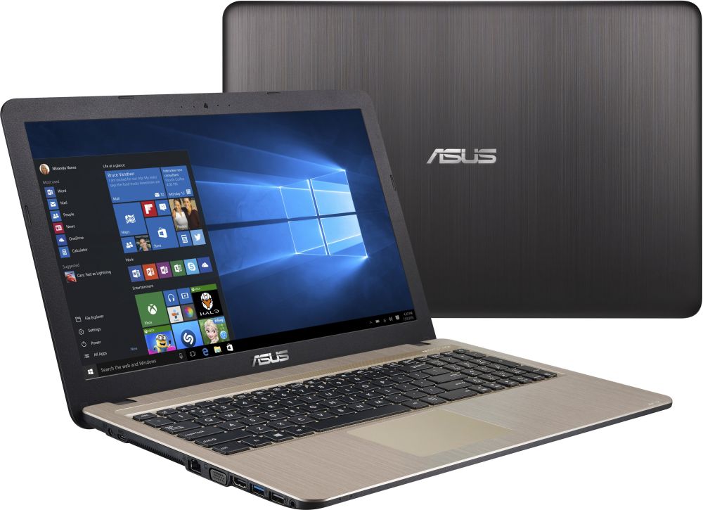 Ноутбук Asus X540LJ-XX569D [90NB0B11-M09330] chocolate black 15.6" HD i3-5005U/4Gb/500Gb/GF920M/DVDRW/DOS 90NB0B11-M09330