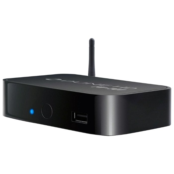 Телевизионная приставка Dune HD TV-101 со встроенным адаптером Wi-Fi b/g/n с внешней антеной. TV-101W-i