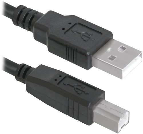 Адаптер Defender USB USB04-17 USB2.0 AM-BM, 5.0м 83765 83765