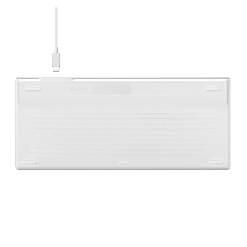 Клавиатура A4Tech   Fstyler FX61 белый USB slim LED () FX61 WHITE FX61 WHITE #2