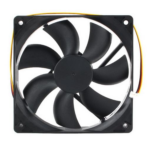 Вентилятор Gembird 140x140x25, гидродинамический, 3 pin, провод 40 см D14025HM-3 D14025HM-3