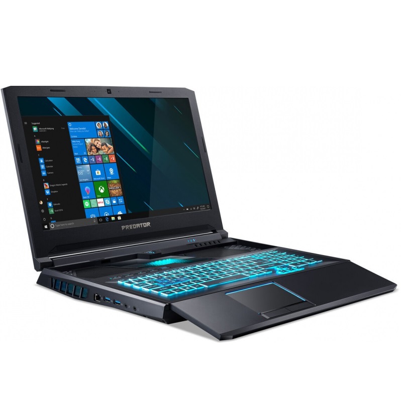 Ноутбук Acer Helios 700 PH717-71-77XV Core i7 9750H/16Gb/1Tb/SSD256Gb/nVidia GeForce RTX 2080 8Gb/17.3"/IPS/FHD (1920x1080)/Windows 10/black/WiFi/BT/Cam NH.Q4YER.00A NH.Q4YER.00A