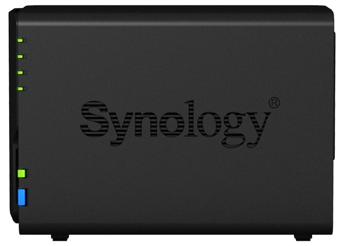 СХД Synology DS218 Realtek RTD1296 4C 1.4GHz,2GB DDR4,2*2.5"/3.5" SATA HDD/SSD,1GbE,2*USB3.2,1*USB2.0,iSCSI,2xIPcam(upto 20),1xPS DS218 DS218