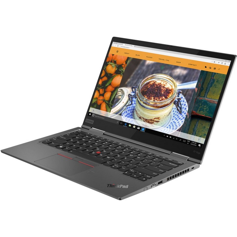 Ноутбук Lenovo ThinkPad X1 Yoga G5 T 14" UHD (3840x2160) AR MT 500N, i7-10510U 1.8G, 16GB, 1TB SSD M.2, Intel UHD, WiFi 6, BT, 4G-LTE, FPR,Pen, IR&HD Cam, 65W USB-C, 4cell 51Wh, Win 10 Pro, 3Y PS, Gray, 1.36kg 20UB005VRT 20UB005VRT