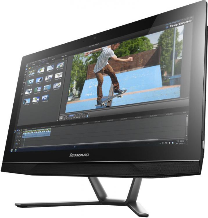 Моноблок Lenovo B50-35 23.8" FHD A8 7600/6Gb/1Tb/R7 A260 2Gb/DVDRW/W8.1 64/WiFi/black/ Kb+M F0AV001DRK