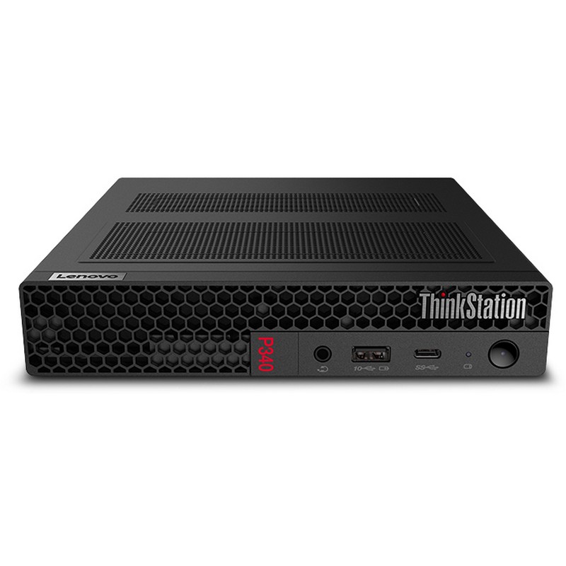Компьютер Lenovo ThinkStation P340 tiny i7 10700 (2.9)/16Gb/SSD512Gb/UHDG 630/Windows 10 Professional 64/GbitEth/WiFi/BT/135W/клавиатура/мышь/черный 30DF0023RU 30DF0023RU