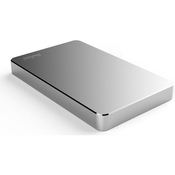 Внешний жёсткий диск Netac NT05K330N-001T-30SL 1Tb,USB 3.0,K330,2.5",серебристый NT05K330N-001T-30SL NT05K330N-001T-30SL