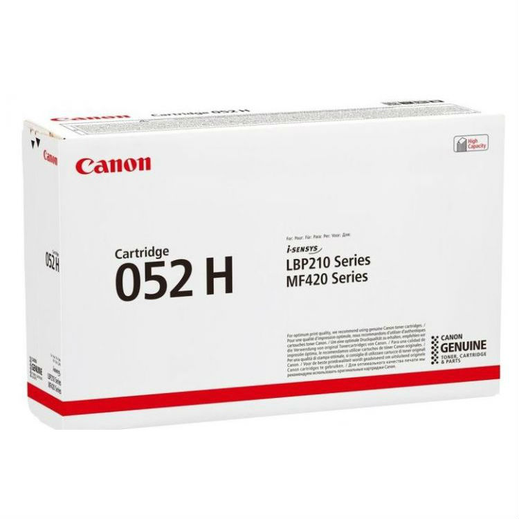 Тонер-картридж Canon  052H для i-SENSYS LBP212dw/214dw/215x MF421dw/426dw/428x/429x (9200 стр) 2200C002 2200C002