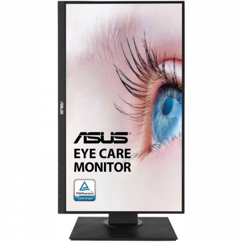 Монитор ASUS 23.8" IPS LED, 1920x1080, 5ms, 250 cd/m, 178°/178°, 100M:1, D-Sub, HDMI, DP, USB-hub, 75Hz, MM, FreeSync, GamePlus Tec., HAS, Swivel, Pivot, VESA, Black, 90LM054L-B01370 3 years VA24DQLB VA24DQLB
