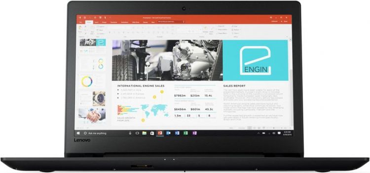 Ноутбук Lenovo V110-17IKB 17.3" HD+ (1600x900)AG,Pen4415U,4GB DDR4,500GB/5400,AMD Radeon M430 (2G),DVD+-RW DL,WiFi,BT,Camera,4cell,Win 10Home,Grey 80V2019RRK