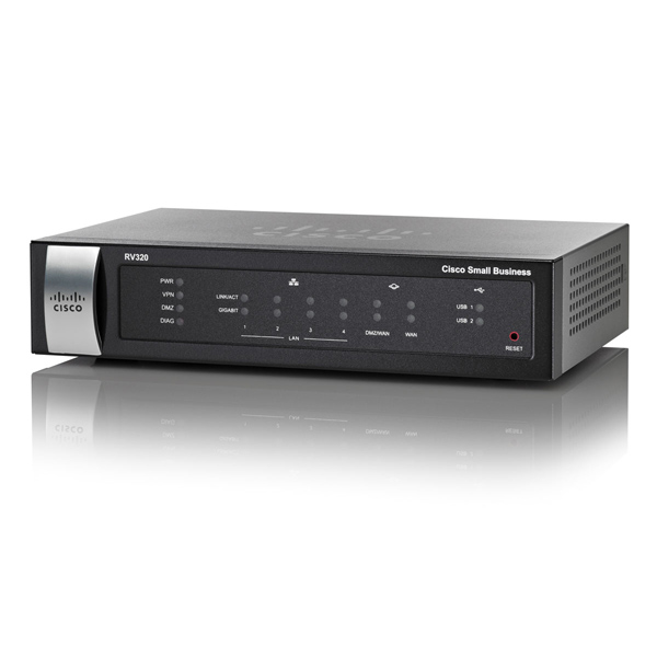 Маршрутизатор Cisco SB RV320-K9-G5 VPN RV320-K9-G5