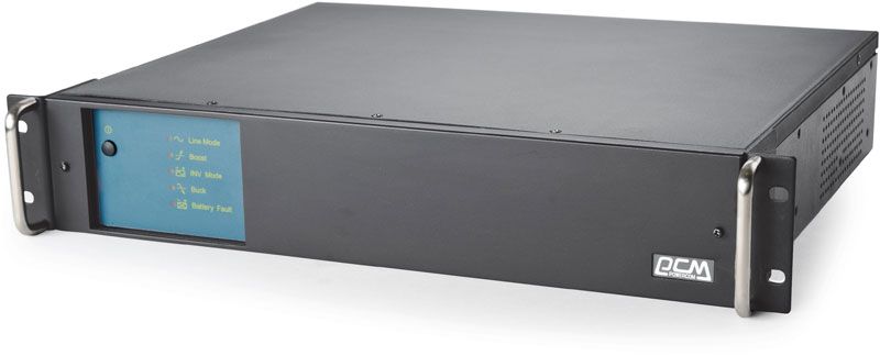Источник бесперебойного питания Powercom King Pro RM, line-Interactive, 1500VA/900W, Rack, 2U, 6*IEC 320 C13, IEC, Serial+USB KIN-1500AP RM-2U KIN-1500AP