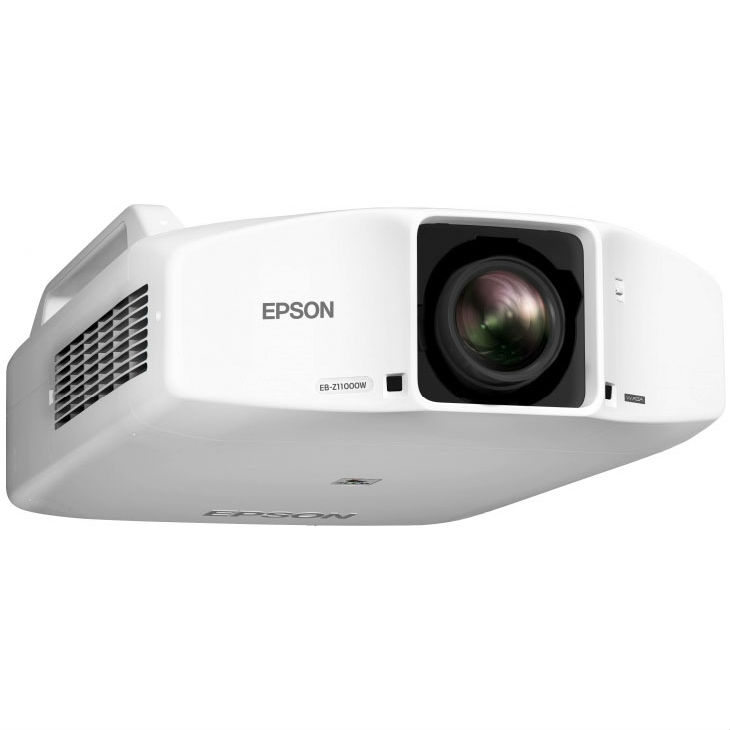 Проектор Epson EB-Z11000 XGA (1024x768), основной формат - 4:3, 11000 lm, 15000:1,  RJ45 x1, Wi-fi опционально, 26 кг. (с объективом) V11H606040 V11H606040