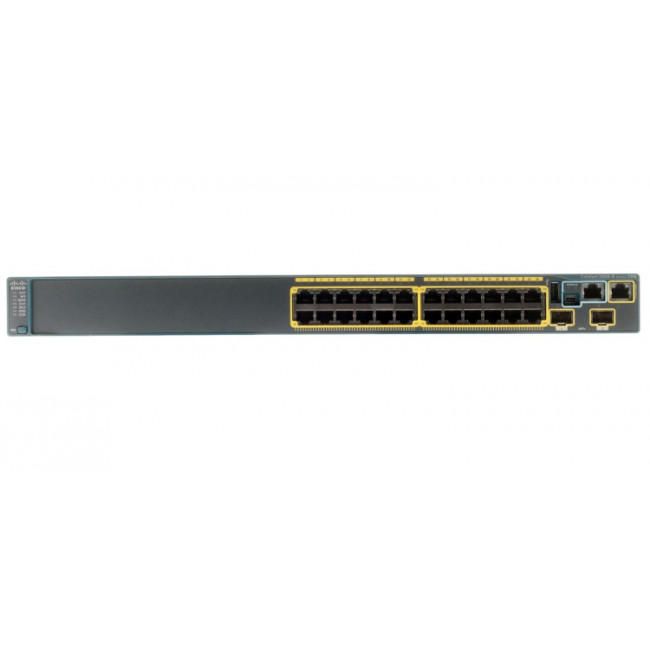 Коммутатор Cisco Catalyst 2960S 24 GigE, 2 x 10G SFP+ LAN Base WS-C2960S-24TD-L WS-C2960S-24TD-L