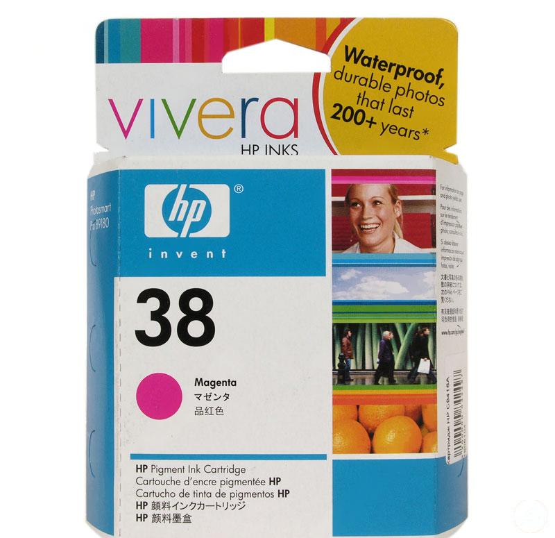 Картридж струйный HP №38 пурпурный для HP PS Pro B9180 C9416A C9416A #3