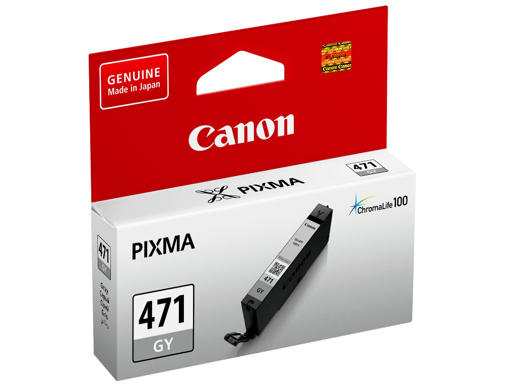 Картридж струйный Canon CLI-471GY 0404C001 серый для Canon Pixma MG5740/MG6840/MG7740 0404C001