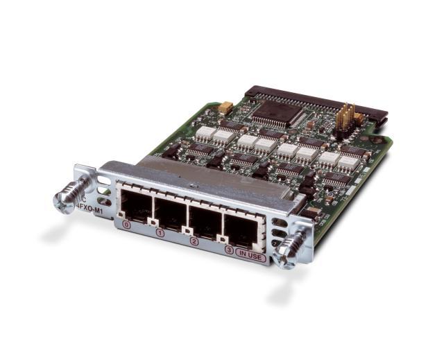 Модуль Cisco VIC2-4FXO= Four-port Voice Interface Card - FXO (Universal) VIC2-4FXO=