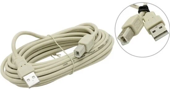 Кабель 5bites USB AM-BM 5m UC5010-050C UC5010-050C #1