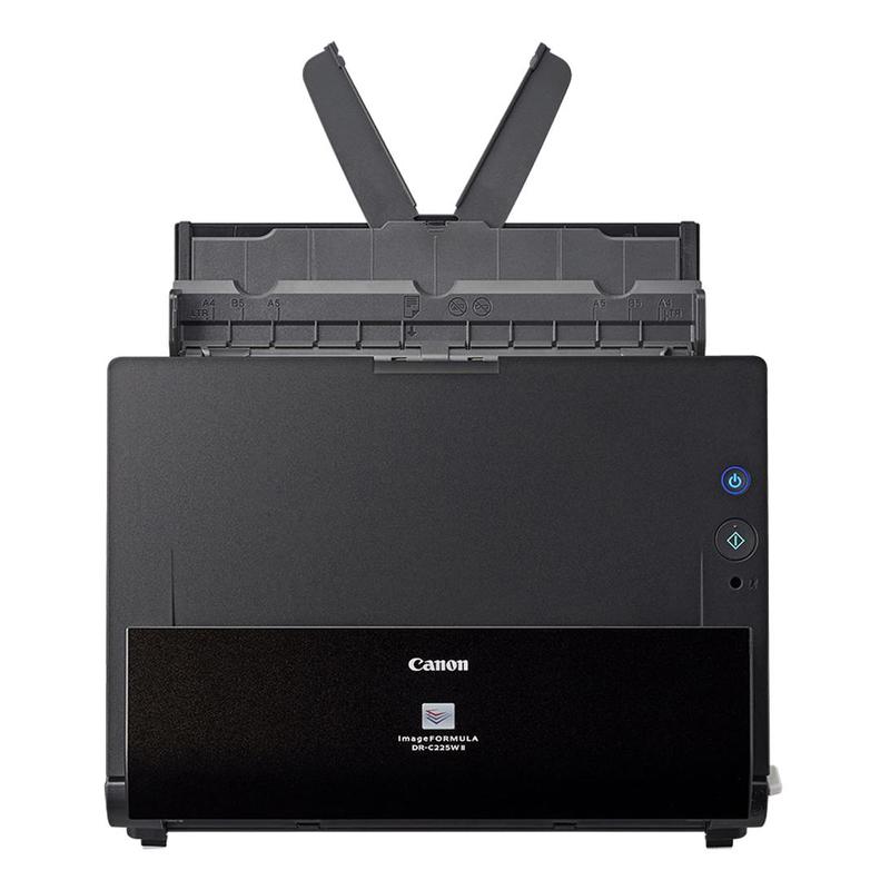 Сканер Canon DR-C225W II (А4, АПД 30 листов, 25 стр/мин, ежедневный объем - 1500 листов, Wi-Fi, 3 года гарантии) 3259C003 3259C003