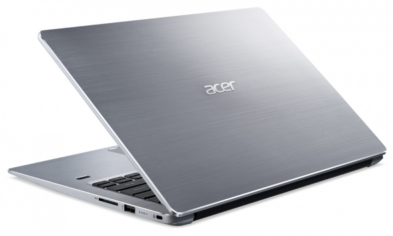 Ультрабук Acer Swift 3 SF314-58G-50MJ Core i5 10210U/8Gb/SSD256Gb/nVidia GeForce MX250 2Gb/14"/IPS/FHD (1920x1080)/Linux/silver/WiFi/BT/Cam NX.HPKER.003 NX.HPKER.003