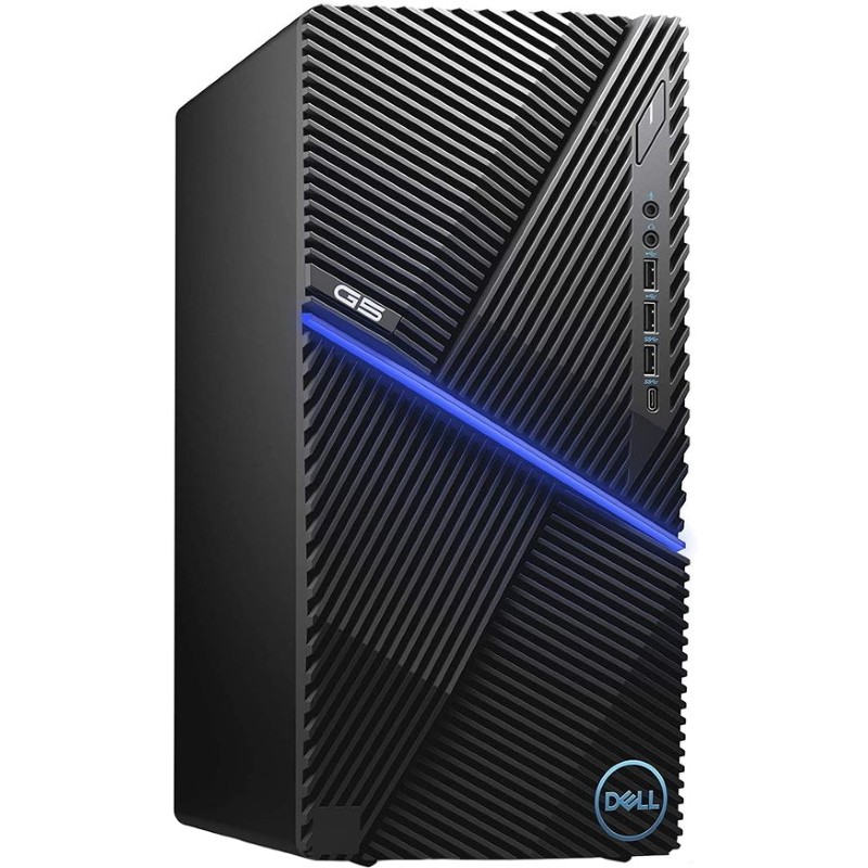 Компьютер Dell G5 5000 Core i5-10400F, 8GB DDR4(1), 512Gb SSD, NVIDIA GTX 1660 Super 6Gb GDDR6, 1YW, Win 10 Home, DullGrey, Wi-Fi/BT, KB&Mouse 5000-4880 5000-4880