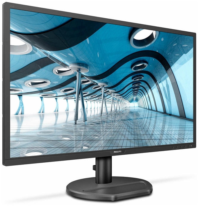 Монитор Philips 21,5" 1920x1080 60Гц TN WLED 16:9 1ms VGA DVI HDMI 20M:1 1000:1 170/160 250cd Speakers Tilt Black 221S8LDAB/00 221S8LDAB/00