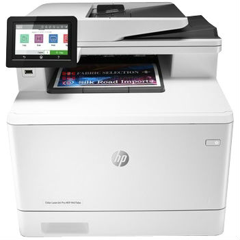 МФУ HP Color LaserJet Pro MFP M479dw,  p/c/s, A4,600 dpi, 27(27)ppm,512Mb,2 trays 50+250,Duplex, ADF50,USB/GigEth/WiFi/Bluetooth,4 cart.in box black 2400&cmy1200 pages,1y warr.,repl. M5H23A W1A77A W1A77A