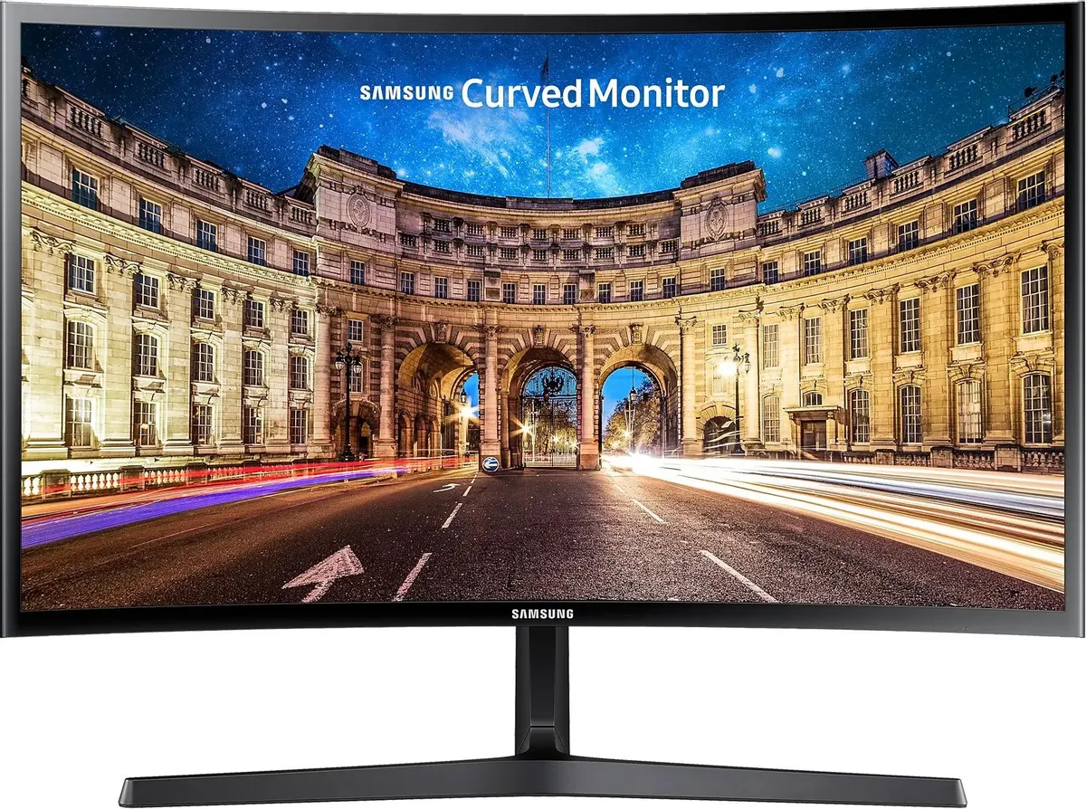 Монитор Samsung  23.5" C24F396FHI черный VA LED 4ms 16:9 HDMI матовая 3000:1 250cd 178гр/178гр 1920x1080 VGA FHD LC24F396FHIXCIRU LC24F396FHIXCIRU