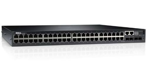 Коммутатор Dell EMC N1548P, PoE+, 48x1GbE, 4x10GbE SFP+ fixed ports, Stackable, no Stacking Cable, air flow from ports to PSU, 3YPSNBD (210-AEWB) N1548P-AEWB-01 N1548P-AEWB-01