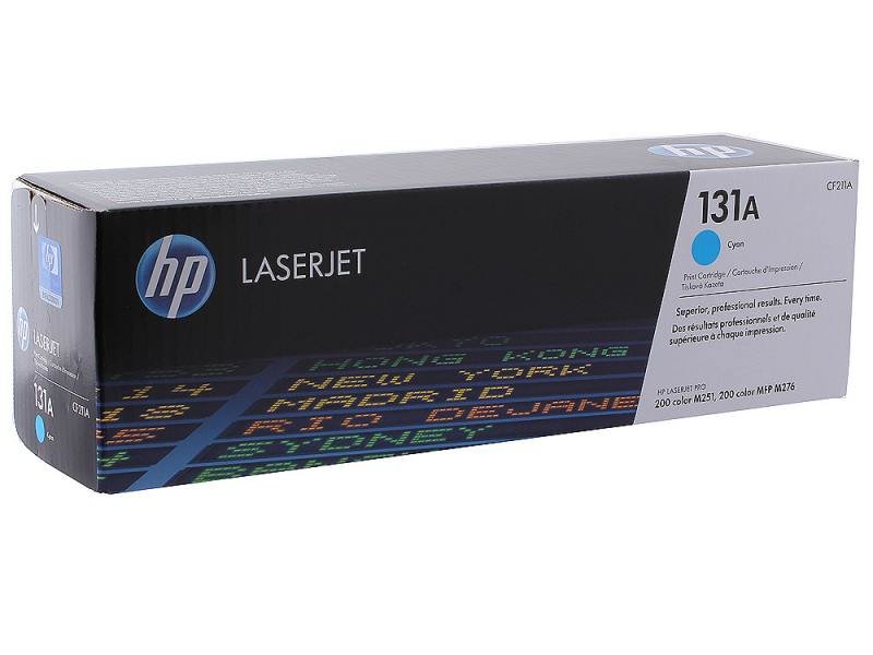 Картридж Hewlett-Packard для LaserJet Pro M251/M276 голубой (CF211A) CF211A