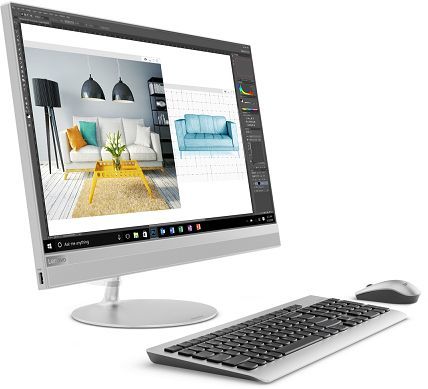 Моноблок Lenovo IdeaCentre 520-24ICB, 23.8" Full HD i3 8100T (3.1), 8Gb, SSD128Gb, UHDG 630, CR, Windows 10, GbitEth, WiFi, BT, 90W, клавиатура, мышь, Cam, серебристый 1920x1080 F0DJ00DERK F0DJ00DERK
