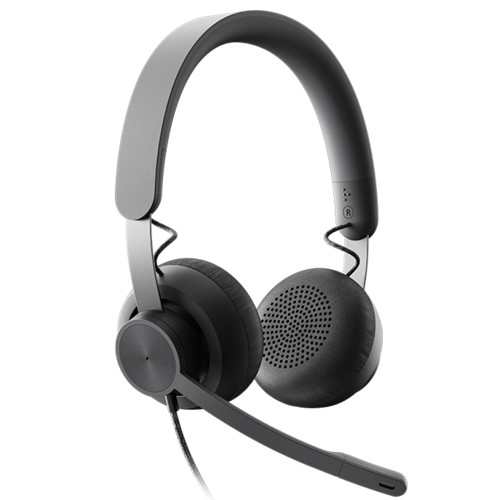 Гарнитура Logitech Headset Zone Wired UC Graphite 981-000875 981-000875