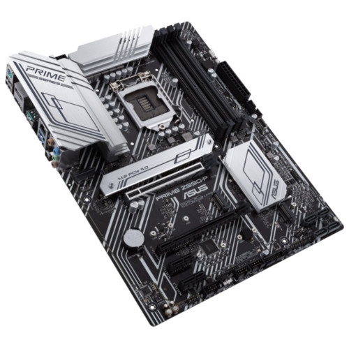 Материнская плата ASUS PRIME Z590-P, LGA1200, Z590, 4*DDR4, HDMI,DP, CrossFireX, SATA3,RAID, Audio, Gb LAN, USB 3.2*8, USB 2.0*6, COM*1 , ATX PRIME Z590-P PRIME Z590-P