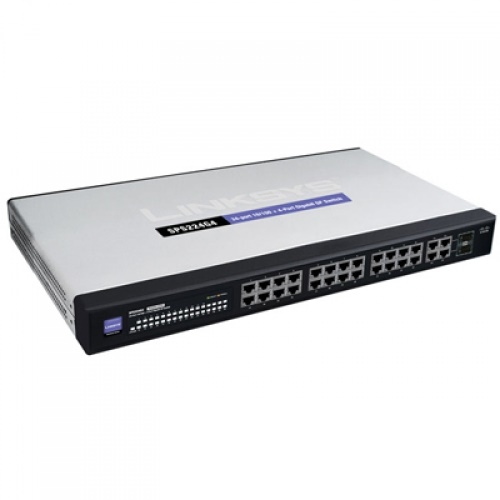 Коммутатор Cisco SB 24-port 10/100 + 4-Port Gigabit SP Switch SPS224G4-G5 SPS224G4-G5
