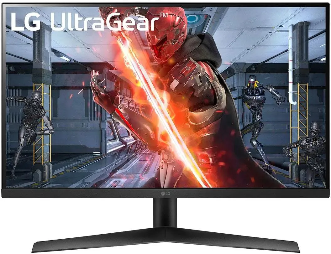 Монитор LG UltraGear 27" 1920x1080 (FullHD)@144 Гц, IPS, LED, 1000:1, 350 Кд/м², 178°/178°, DisplayPort 1.4, HDMI 2.0, AMD FreeSync Premium, NVIDIA G-SYNC 27GN60R-B 27GN60R-B