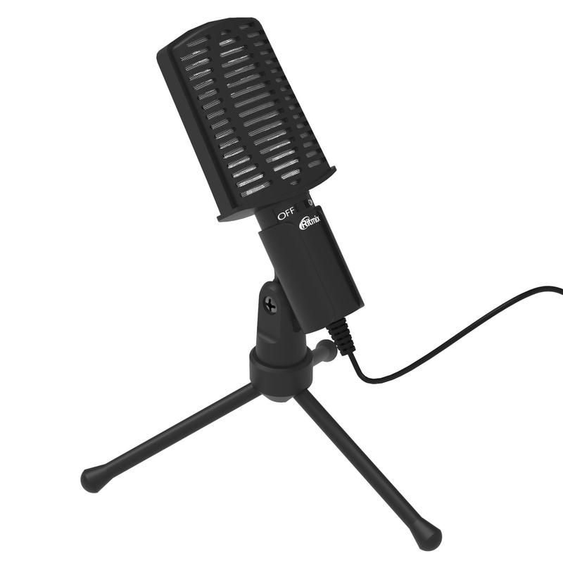 Микрофон Ritmix  чёрный RDM-125 RDM-125