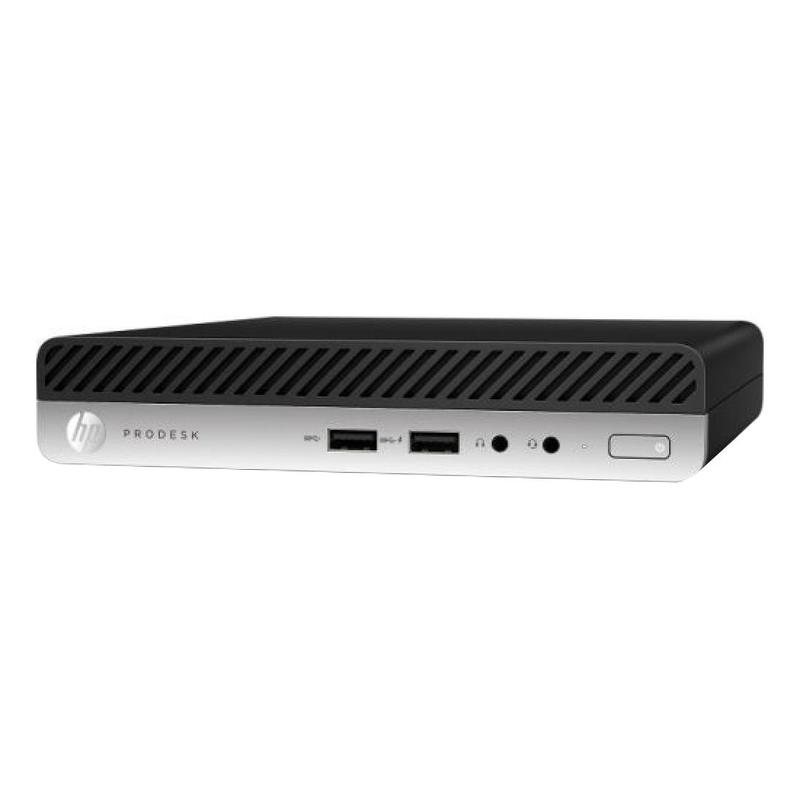 Компьютер HP ProDesk 405 G4 Mini Ath Pro 200E (3.2)/8Gb/SSD256Gb/Vega 3/Windows 10 Professional 64/GbitEth/65W/клавиатура/мышь/черный 8PG71ES 8PG71ES