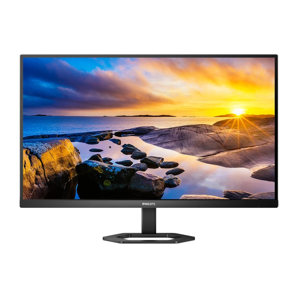 Монитор Philips 27'' 16:9 2560х1440(WQHD) IPS, nonGLARE, 75 Гц, 300cd/m2, H178°/V178°, 1000:1, 50M:1, 16,7 миллионов цветов, 4ms, VGA, DVI, HDMI, DP, USB-Hub, Height adj, Tilt, Swivel, Speakers, 3Y, Black 27E1N5600AE (00/01) 27E1N5600AE (00/01)