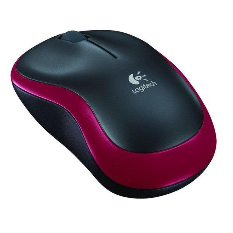 Мышь Logitech wireless mouse M185, Red черная с красной вставкой беспроводная (910-002240) 910-002240 #4