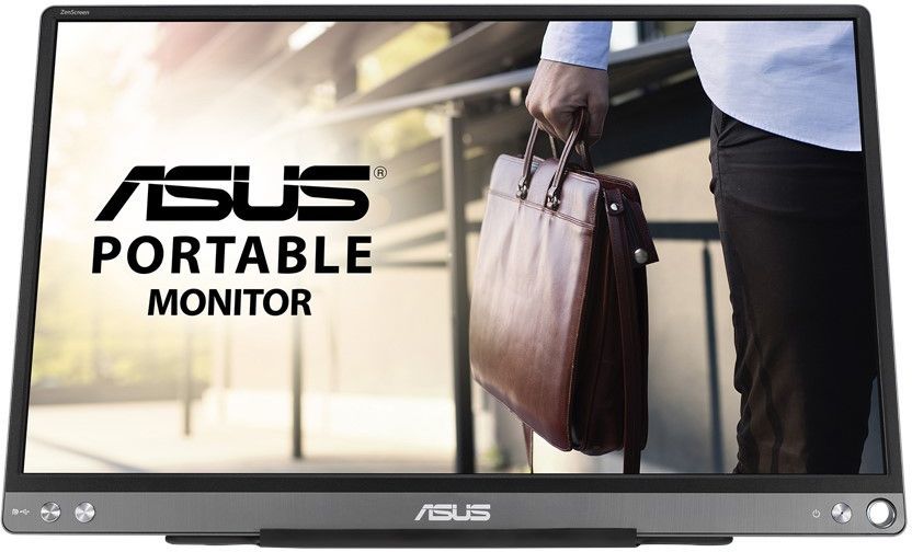 Монитор ASUS 15.6" MB16ACE Dark Grey IPS, LED, Wide, 1920x1080, 5ms, 178°/178°, 250 cd/m, 800:1, +USB, 90LM0381-B04170 90LM0381-B04170