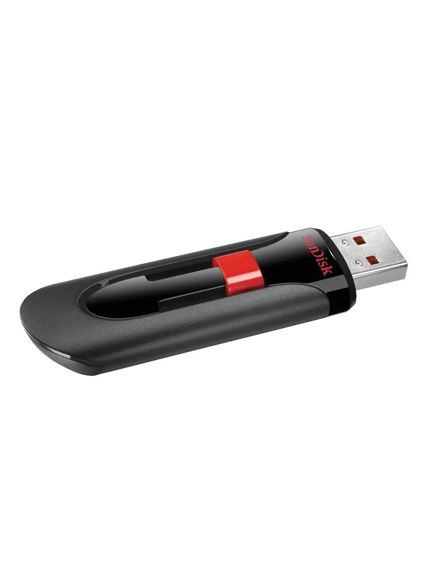 Флеш накопитель SanDisk SDCZ60-128G-B35 128GB,CZ60 Cruzer Blade Glide,USB 2.0,Black SDCZ60-128G-B35 SDCZ60-128G-B35