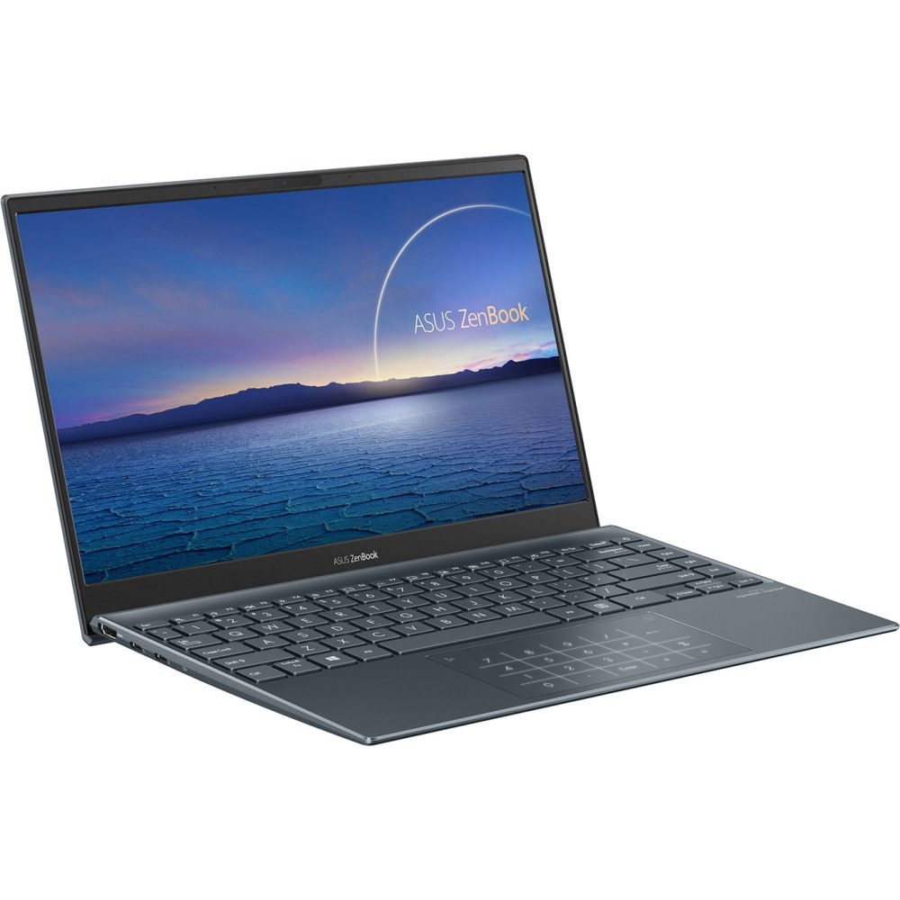 Ноутбук ASUS UX325EA-AH049T +bag+cable 13.3"(1920x1080 (матовый) IPS)/Intel Core i5 1135G7(2.4Ghz)/8192Mb/512SSDGb/noDVD/Int:Shared/Cam/BT/WiFi/war 1y/1.07kg/Pine Grey/W10 + Support NumberPad / 90NB0SL1-M03830 90NB0SL1-M03830