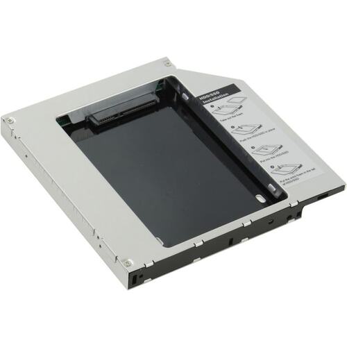 Шасси HDD AgeStar SSMR2S для 2.5” SATA HDD 9.5/7мм для установки в SATA 12.7мм отсек оптического привода ноутбука SSMR2S #2