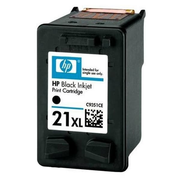 Картридж струйный HP 21XL черный для HP DJ 3920/3940/D1460/3930/D1520/PSC 1410 C9351CE C9351CE