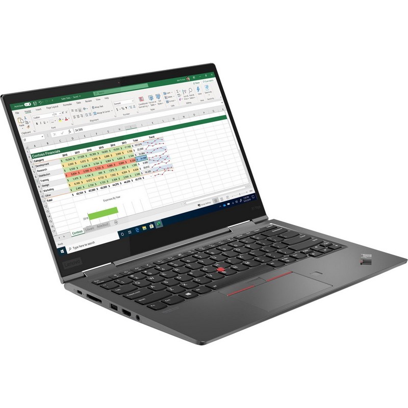 Ноутбук Lenovo X1 Yoga G5 T 14.0 UHD_AR/AS_500N_MT_N_HDR /CORE_I7-10510U_1.8G_4C_MB /16GB(4X32GX32)_LP3_2133 /512GB_SSD_M.2_2280_NVME_TLC_OP / /INTEGRATED_GRAPHICS /FIBOCOM_L850-GL_4G_LTE_CAT9 /FINGERPRINT_READER /IR&HD_CAMERA_W/MIC /BKLT_KB_GY_FPR_N 20UB0000RT #7