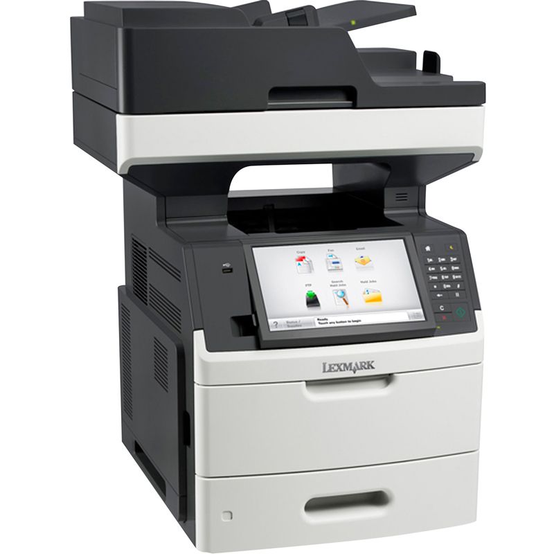 МФУ Lexmark MX711dhe лазерный А4, 66стр/м, копир/принтер/сканер/факс/дуплекс/сеть/автопод 1200х1200dpi,512МВ,USB 24T8020 24T8020