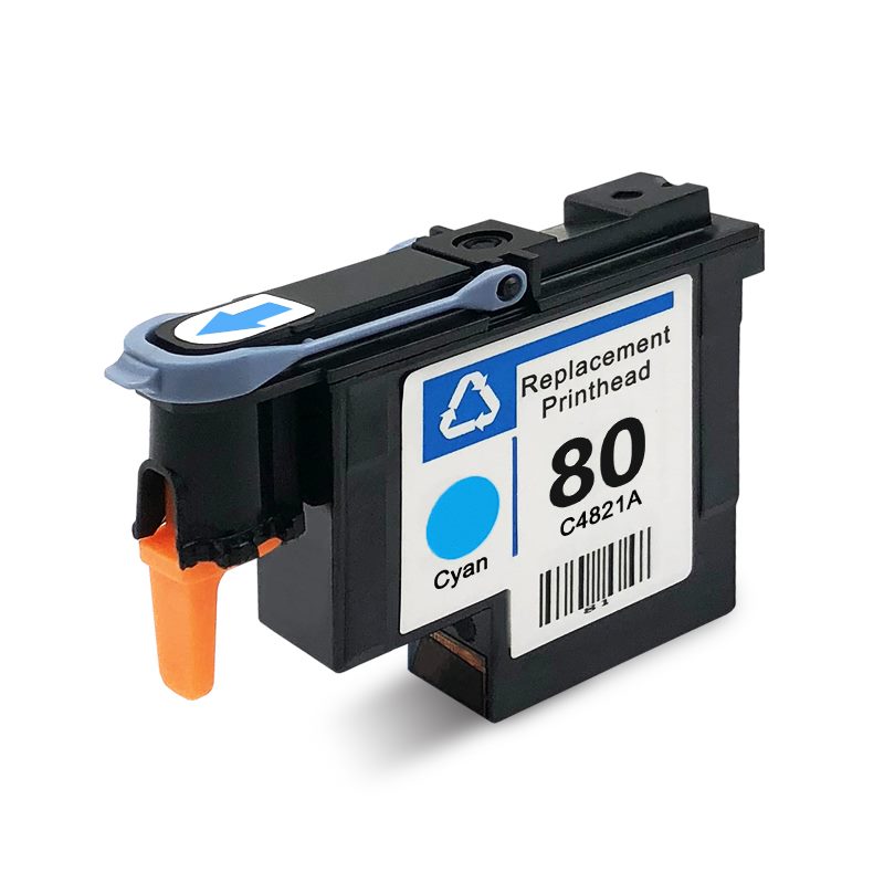 Печатающая головка HP №80 C4821A для DesignJet 1050, 1055, голубая C4821A