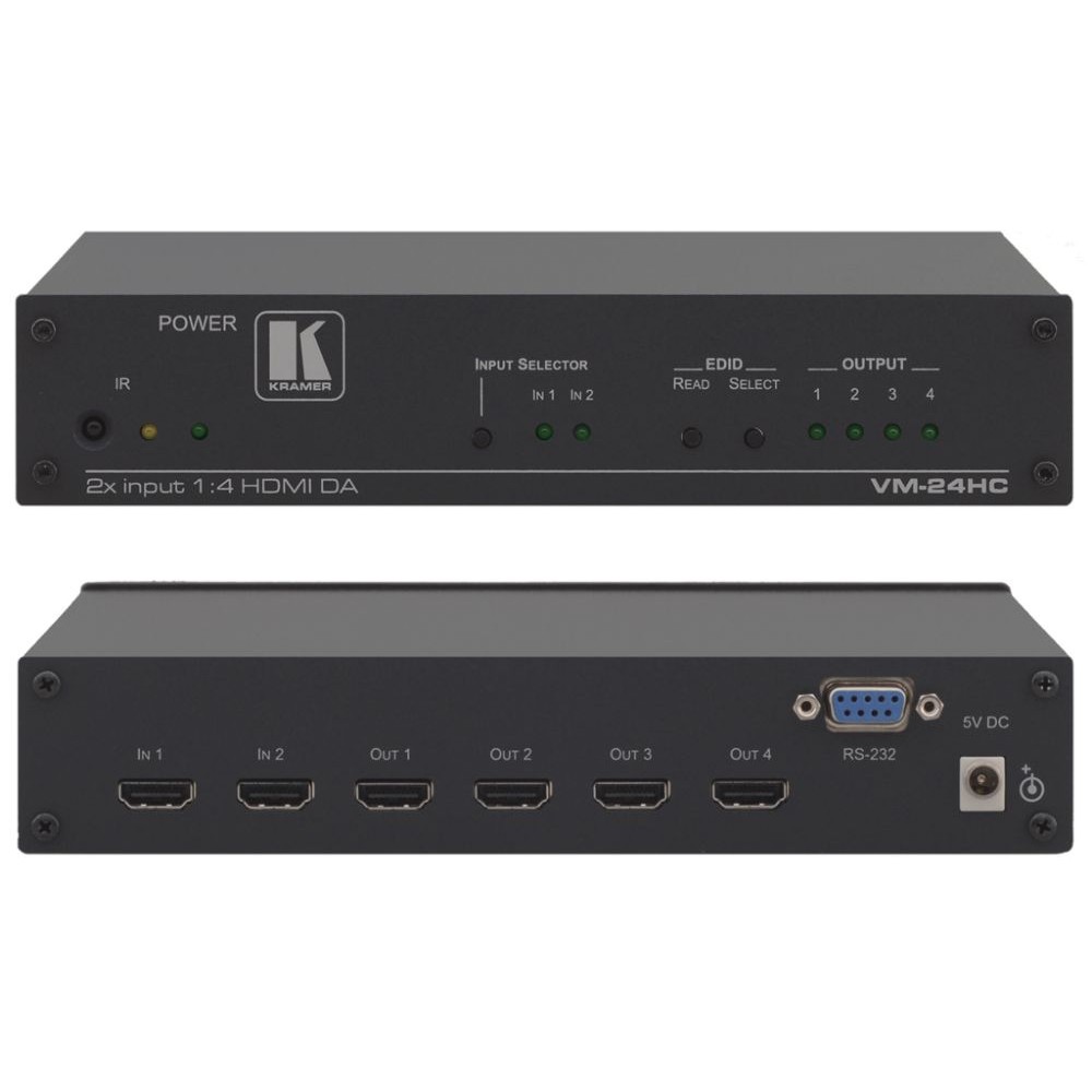 Усилитель-распределитель Kramer Electronics VM-4HC 1:4 HDMI 10-71007190 10-71007190 #4