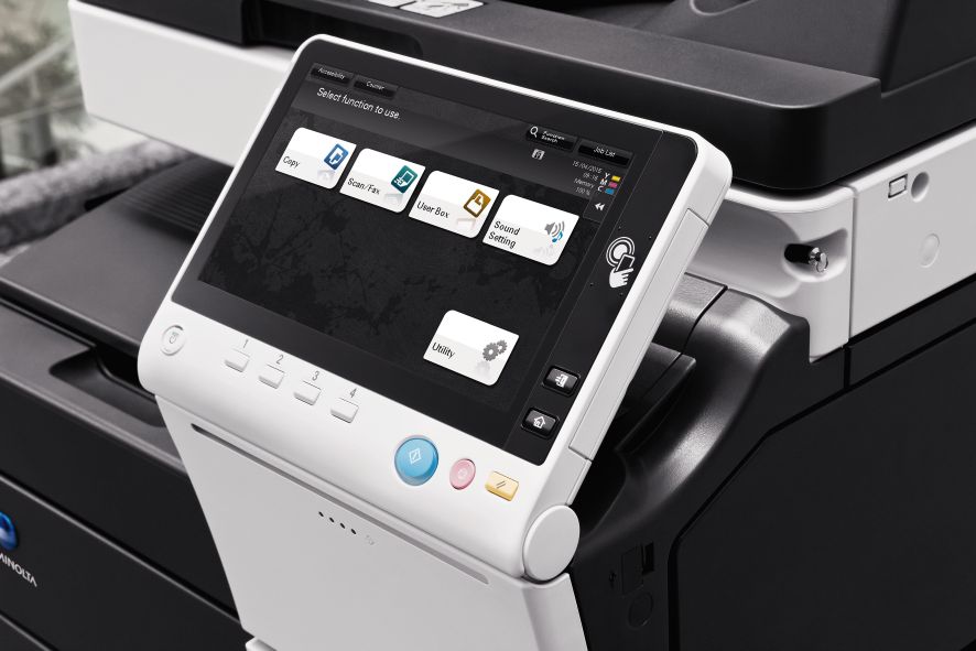МФУ Konica Minolta bizhub C658 цветное, А3, 65 стр./мин, 200000стр./мес, автопод., дуплекс, 2 лотка 500л., ж.диск 250ГБ A79J021 A79J021