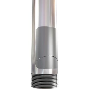 Штанга Wize EA24-S потолочная для видеопроектора 60-120 см с кабельным каналом, до 227 кг, серебристая 1155536 1155536